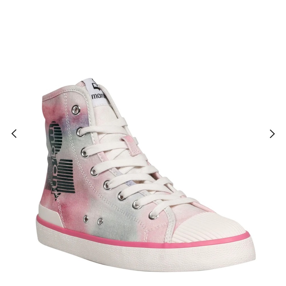 Isabel Marant Logo Print Sneakers